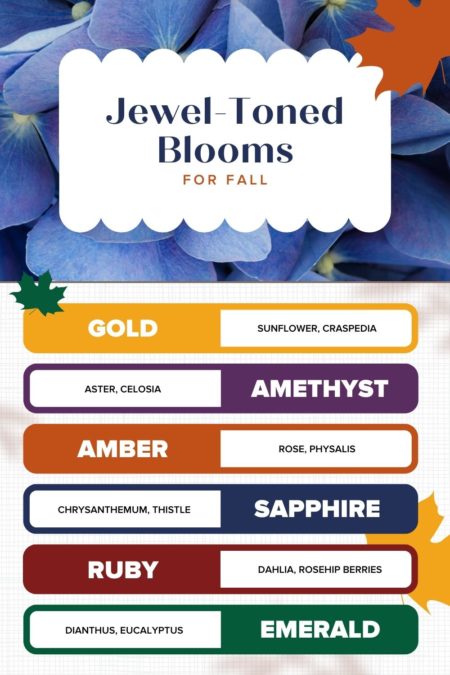 Jewel-toned blooms for all